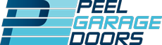 Peel Garage Doors Logo